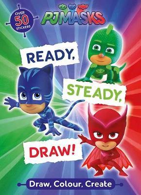 PJ Masks Ready, Steady, Draw! by Parragon Books Ltd image