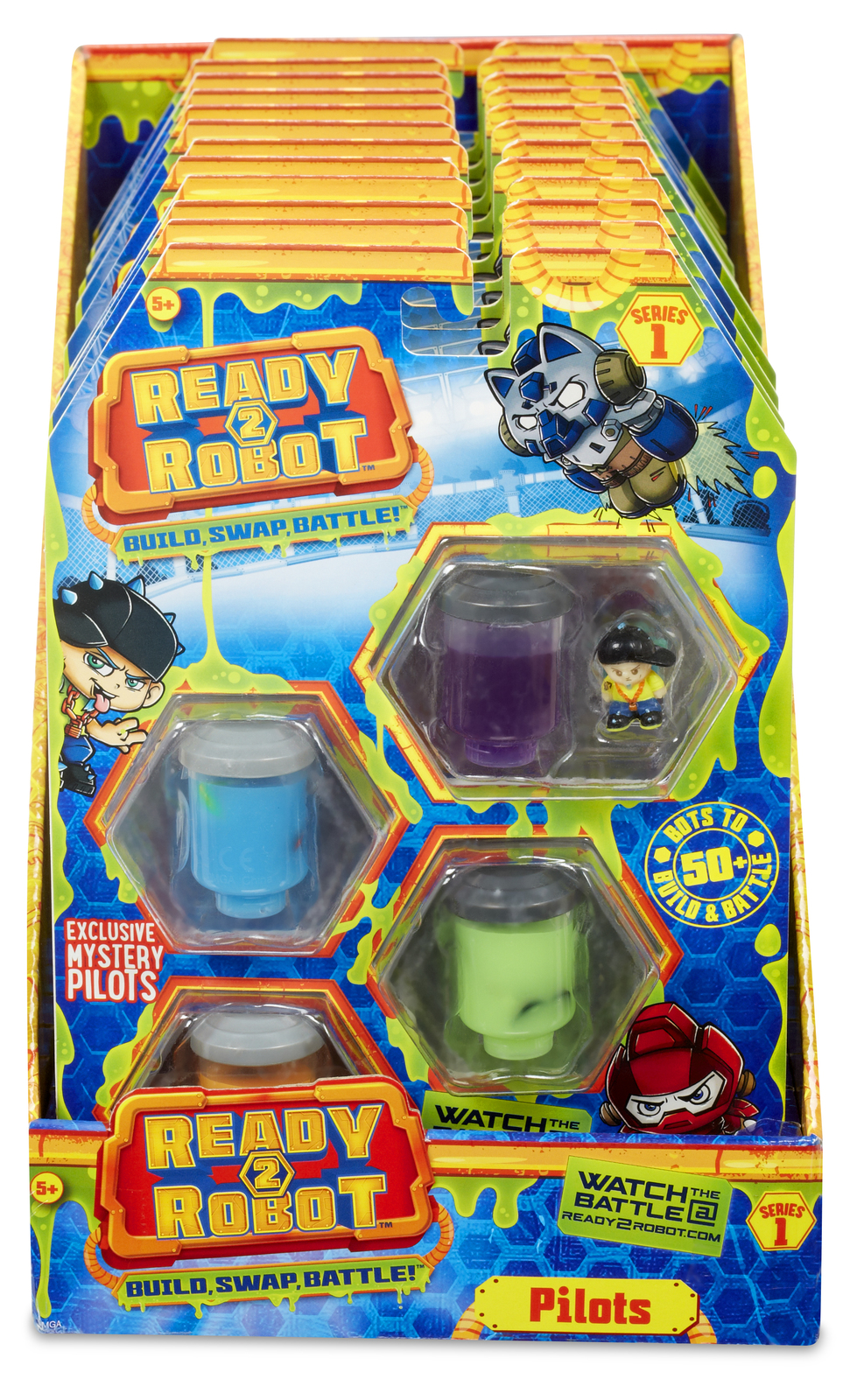 Ready2robot - Pilots Pack (Assorted Designs) image