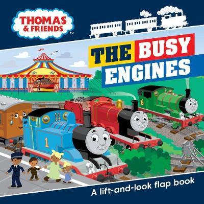 Thomas & Friends Busy Engines Lift-the-Flap Book image