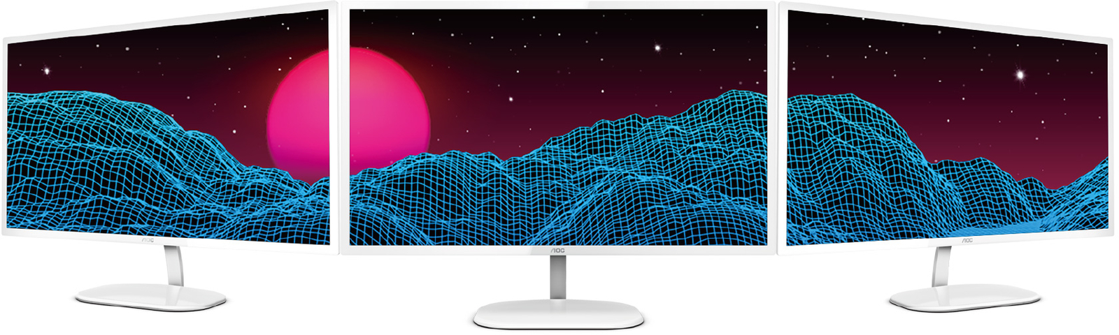 31.5" AOC 1440p 75Hz 5ms Monitor image