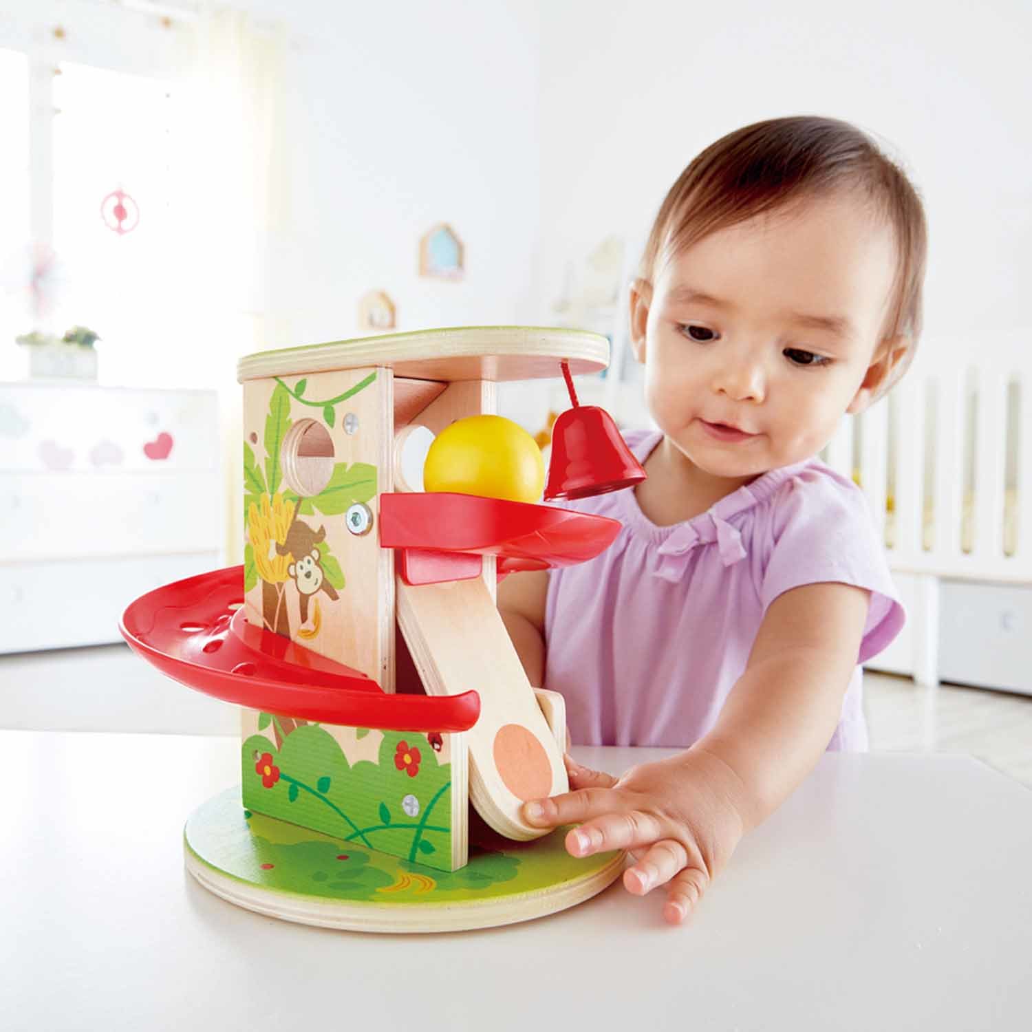 Hape: Jungle Press & Slide - Playset image