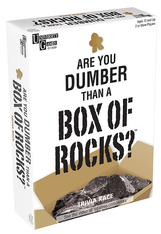 Are You Dumber Than a Box of Rocks? image