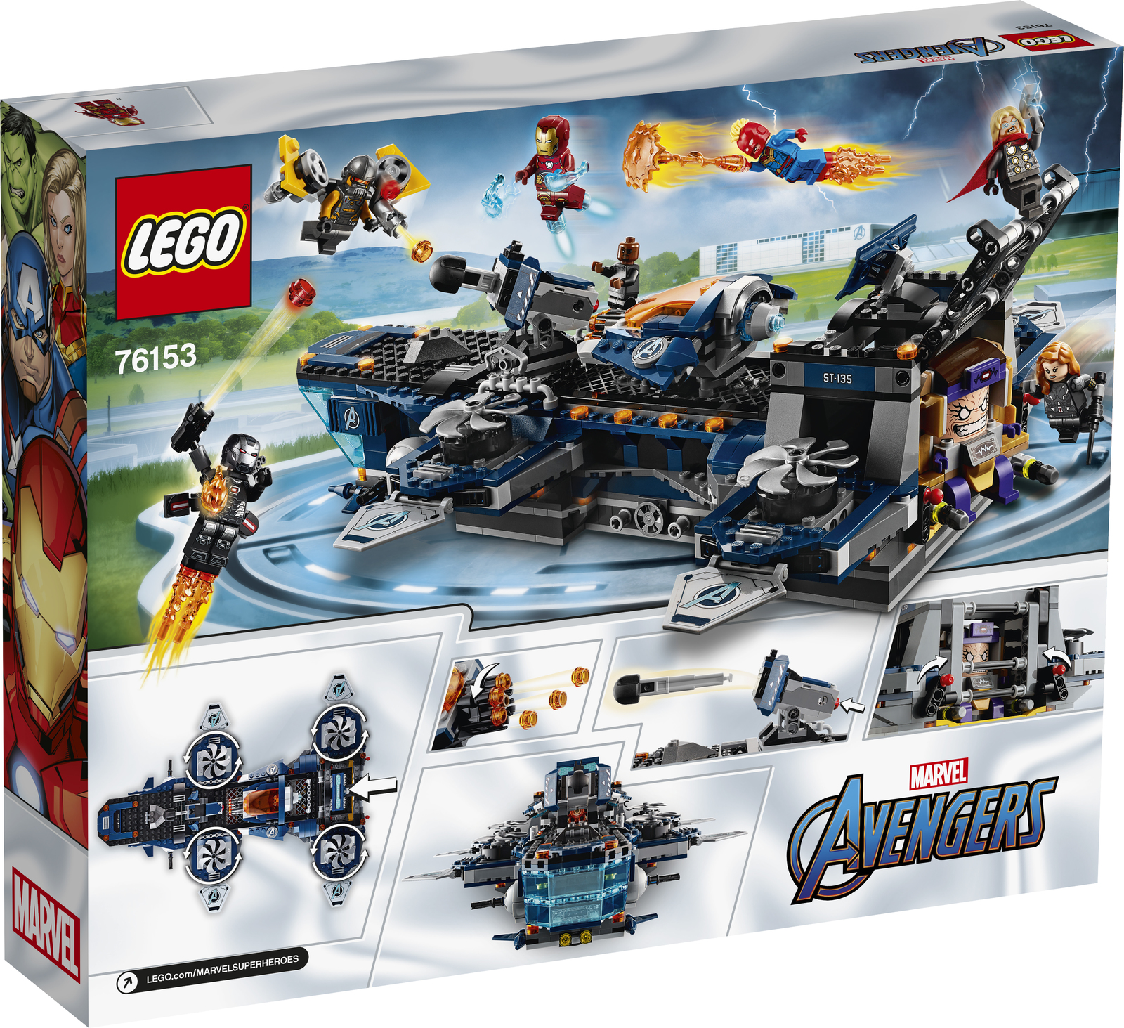 LEGO Marvel: Avengers Helicarrier - ( 76153)