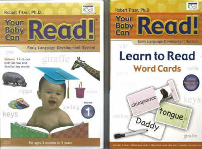 Your Baby Can Read: DVD and Word Card Blister Pack: v. 1 by Robert Titzer image