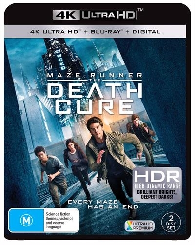 Maze Runner: The Death Cure on UHD Blu-ray image
