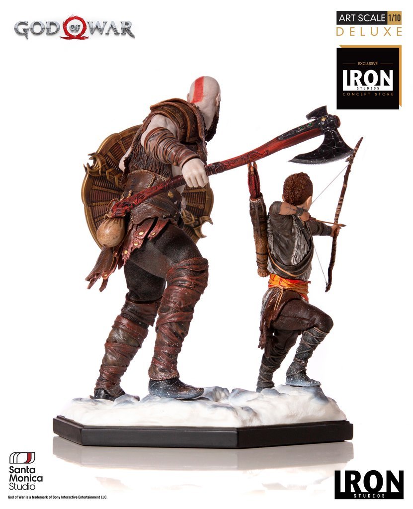 God of War (2018): 1/10 Kratos & Atreus - Battle Diorama Statue image