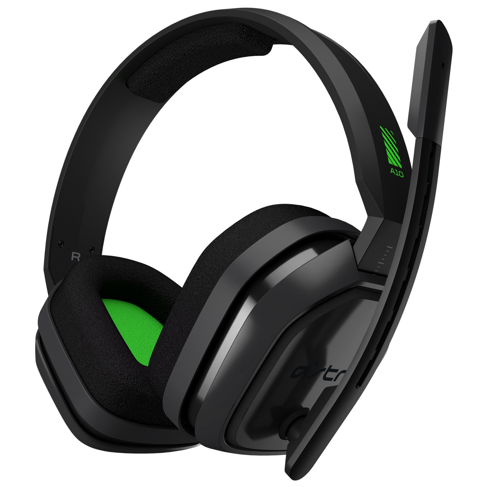 Astro A10 Wired Headset (Grey/Green) for PC, PS4, Xbox One image