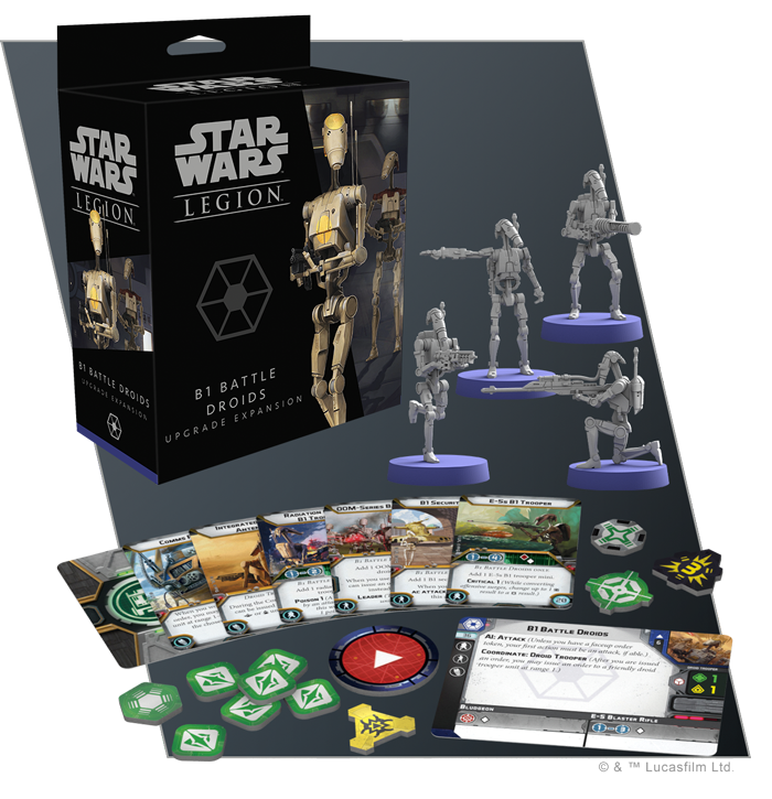 Star Wars Legion: B1 Battle Droids Upgrade Expansion image