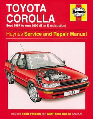 Toyota Corolla Service And Repair Manual | Haynes Publishing Book | Buy