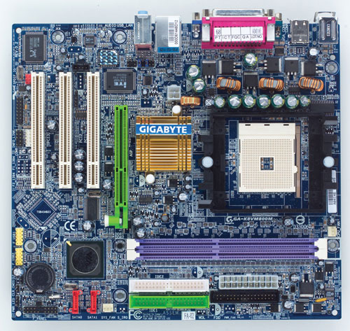 Gigabyte Motherboard Socket 754 GA-K8VM800M image