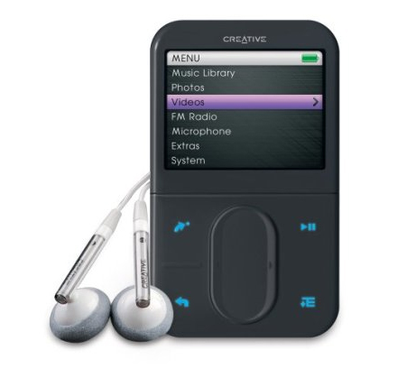 CREATIVE LABS Creative Zen Vision: M 30Gb Black MP3 Player (minus travel adaptor) image