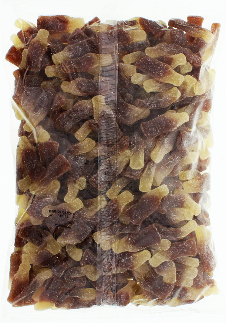 Kervan Sour Cola Bottles Bulk Bag 2kg image