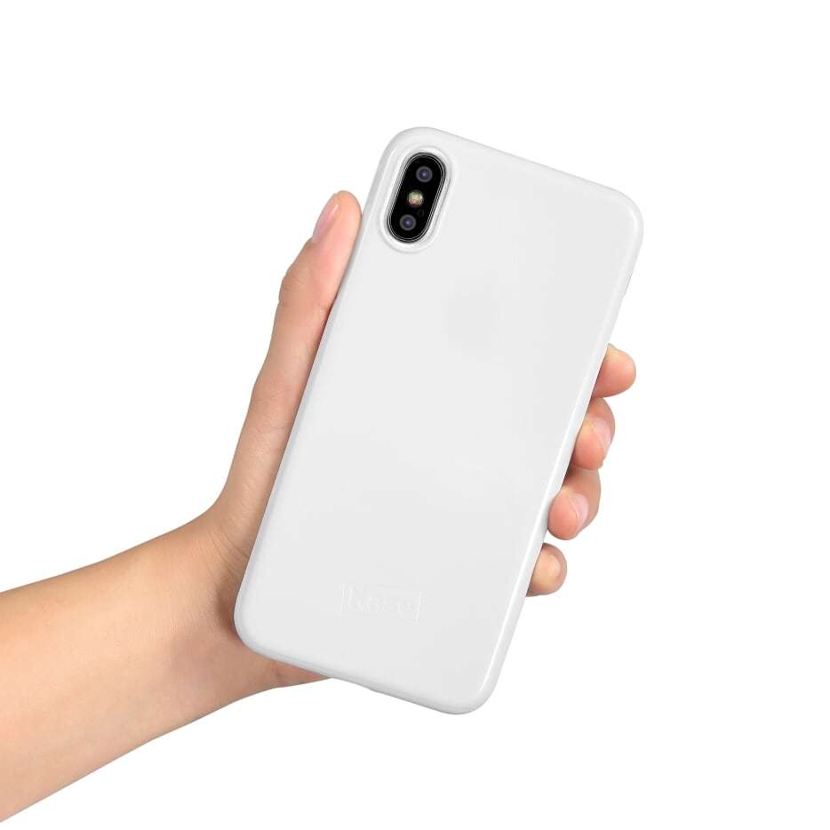 Kase Go Original iPhone X Slim Case - White Magic