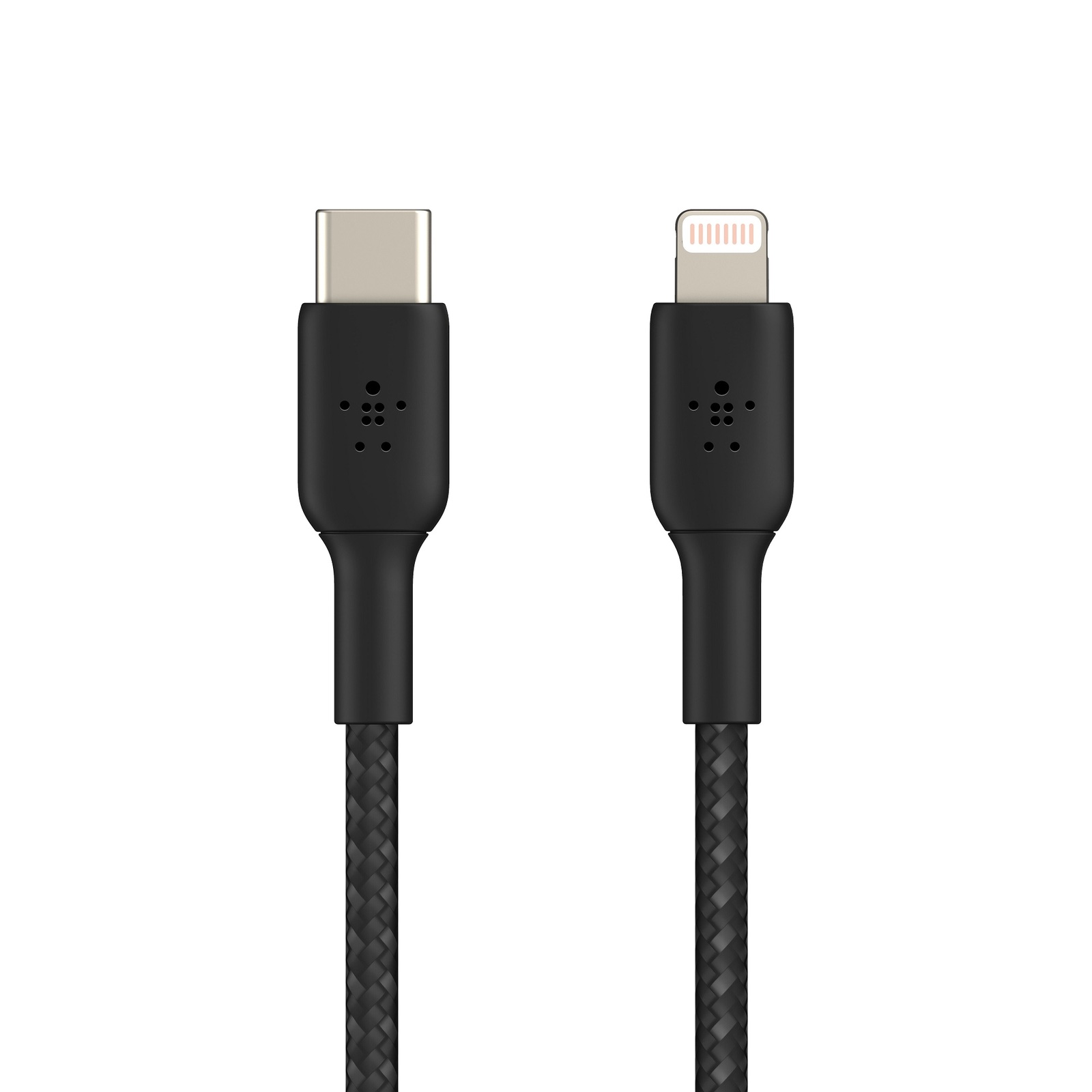 Belkin: Boost Up Charge USB-C To Lightning Braided Cable, 2m Black image