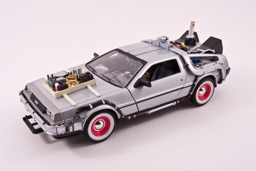 Back To The Future Trilogy: DeLorean - Die-Cast Vehicle Set