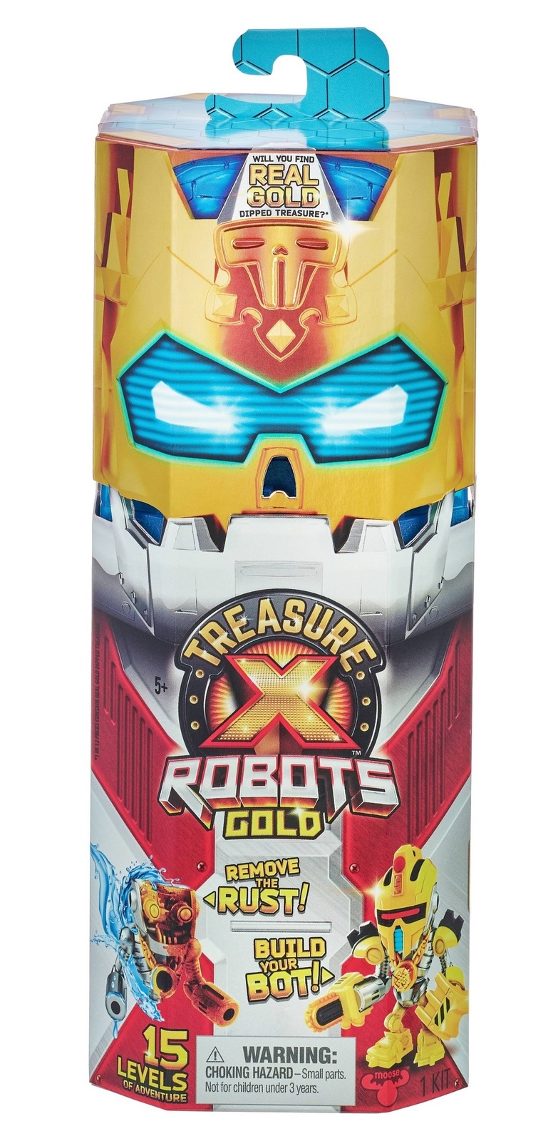 Buy Treasure X Robots Gold Single Pack at Mighty Ape NZ