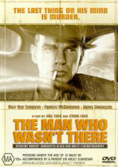 The Man Who Wasn't There on DVD The Man Who Wasn't There on DVD