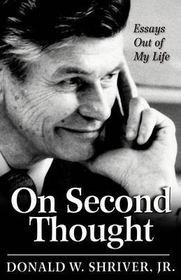 On Second Thought by Donald W Shriver image