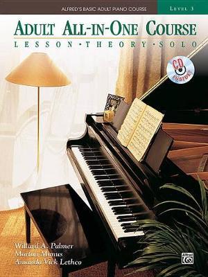 Alfred's Basic Adult All-In-One Course, Bk 3 by Willard A Palmer image