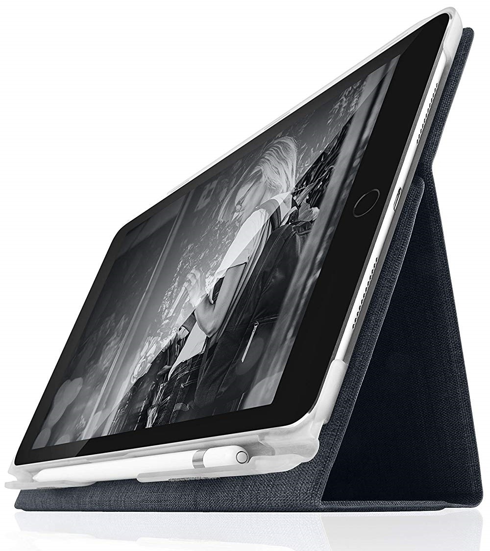 STM Atlas iPad 5th/6th gen/Pro 9.7/Air 1-2 Folio - Charcoal image