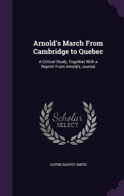 Arnold's March from Cambridge to Quebec image