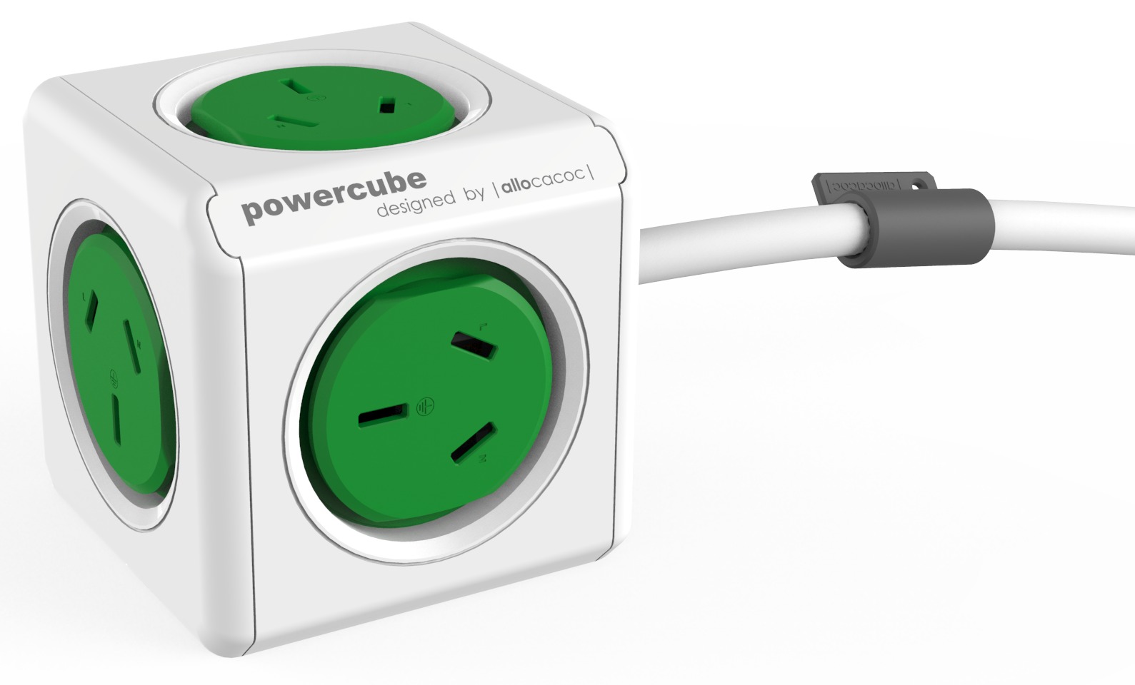 allocacoc PowerCube Extended 1.5m - 5 Outlets