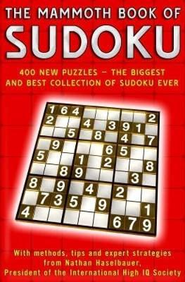The Mammoth Book of Sudoku by Nathan Haselbauer image