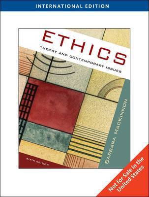 Ethics by Barbara MacKinnon image