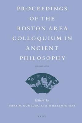 Proceedings of the Boston Area Colloquium in Ancient Philosophy image