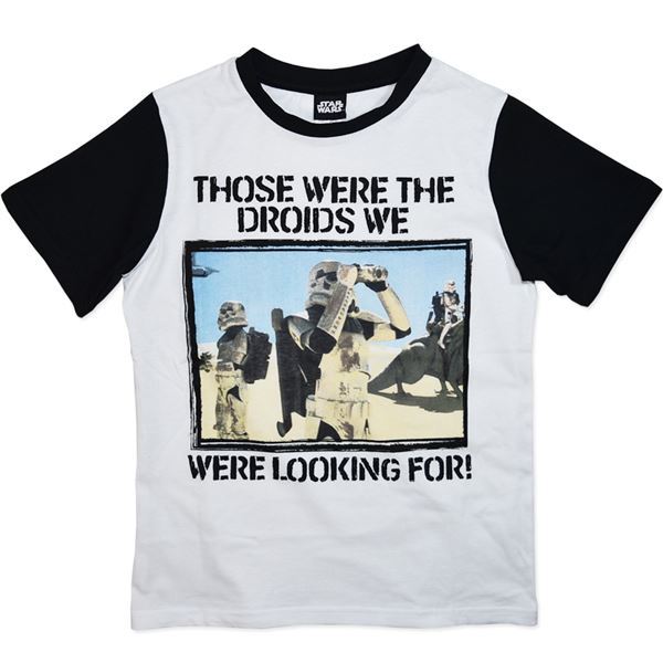 Star Wars Droids T-Shirt (Size 8) image