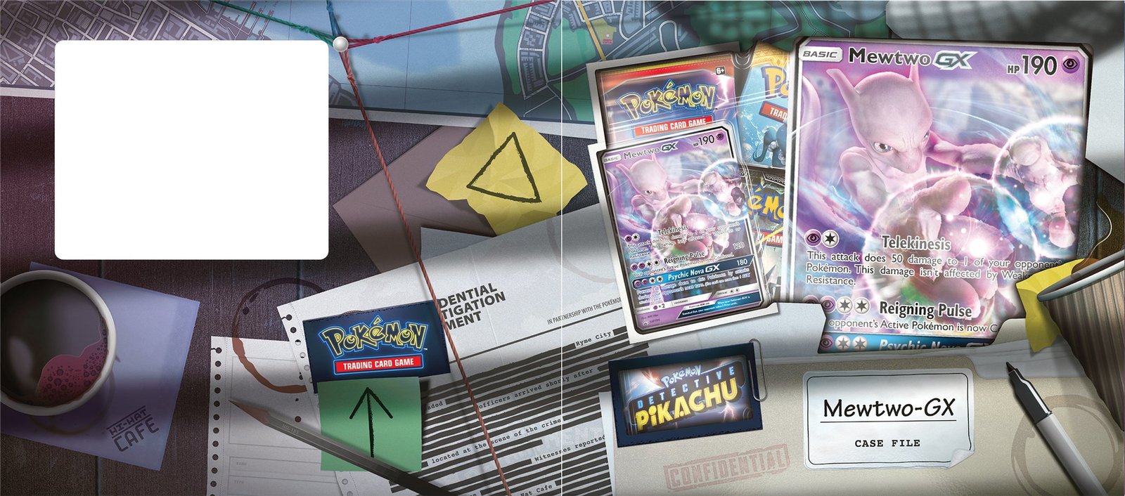 Pokemon TCG: Detective Pikachu - GX Case File (Mewtwo) image