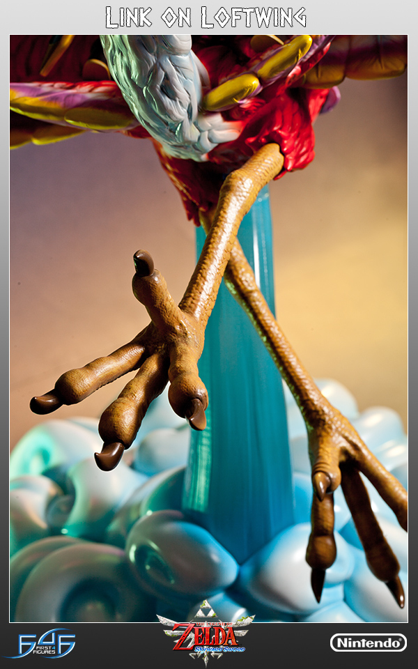 Zelda Link on Loftwing Statue image