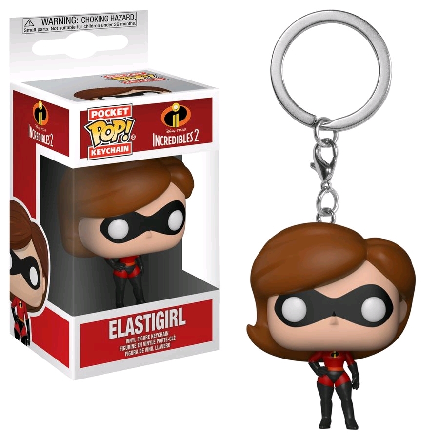 Incredibles 2 - Elastigirl Pocket Pop! Keychain image
