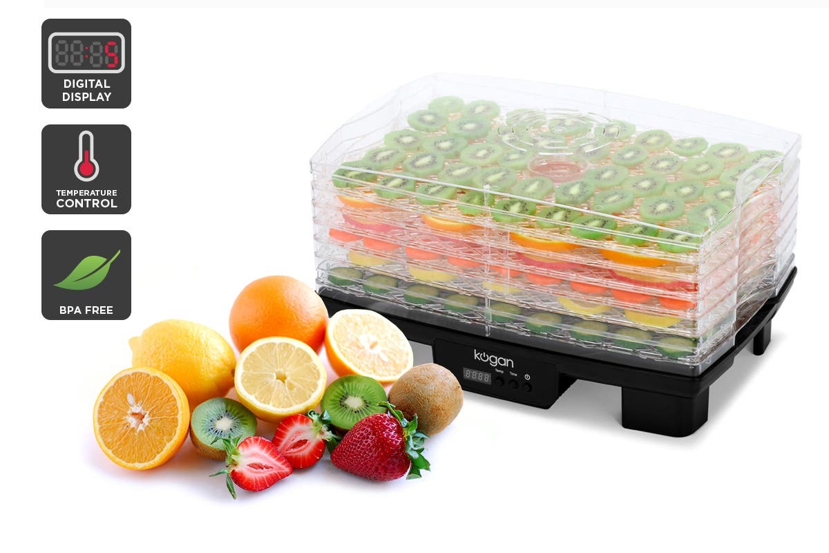 Buy Kogan 6 Tray Food Dehydrator with Timer at Mighty Ape NZ