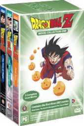 Dragon Ball Z - Movies 1-3 (3 Disc Box Set) on DVD Dragon Ball Z - Movies 1-3 (3 Disc Box Set) on DVD