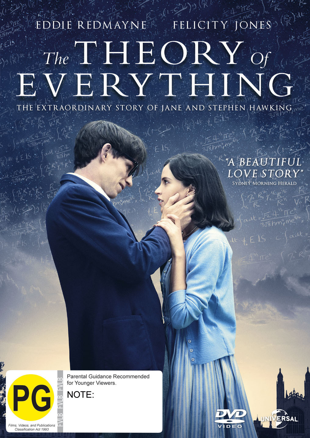 The Theory Of Everything on DVD image