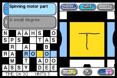 Crosswords DS on DS