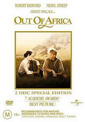 Out Of Africa - Special Edition (2 Disc) on DVD