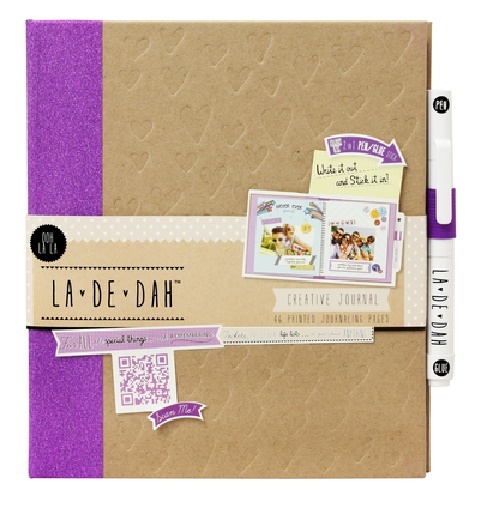 La De Dah: Ooh La La - Journal and Glue Pen