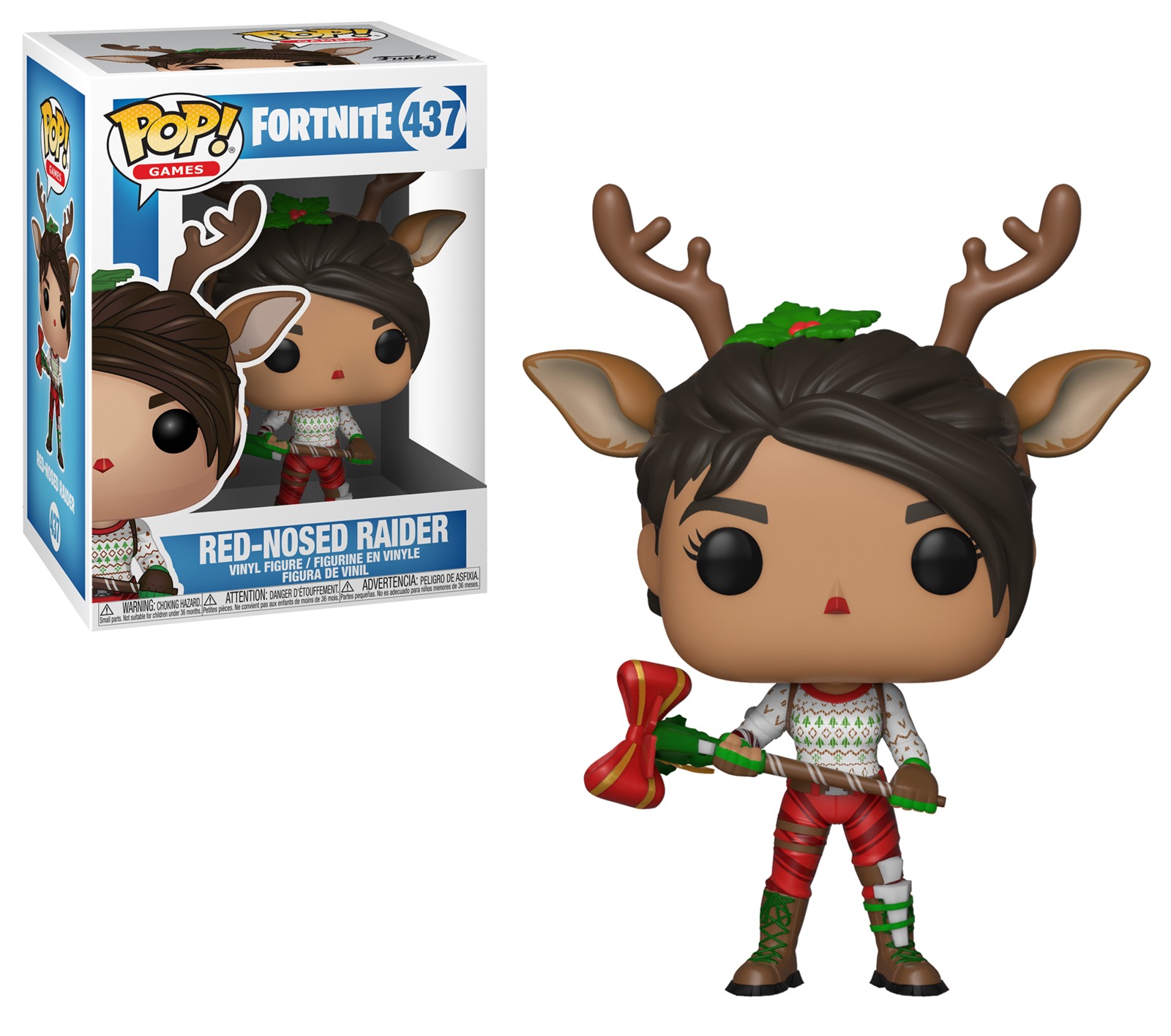 Fortnite - Red-Nosed Raider Pop! Vinyl Figure image