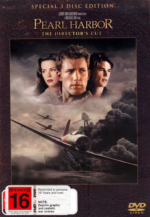Pearl Harbor - The Director's Cut (3 Discs) on DVD image