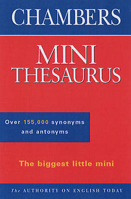 Chambers Mini Thesaurus image