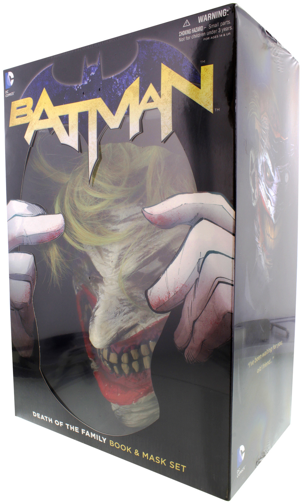 Batman: Death of the Family Joker Mask and Book Set (New 52) by Scott Snyder image
