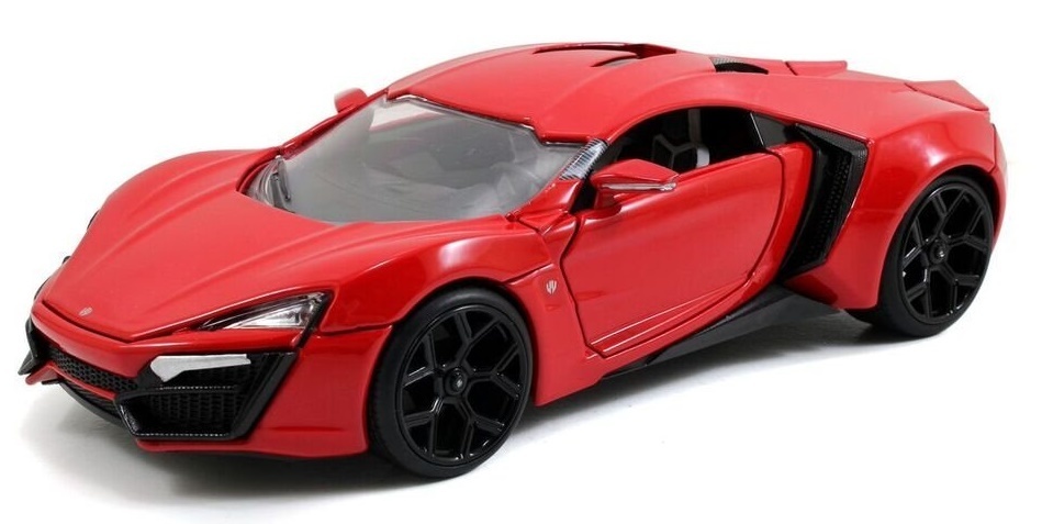 Jada: 1/24 Dom's Lykan Hypersport - Diecast Model image