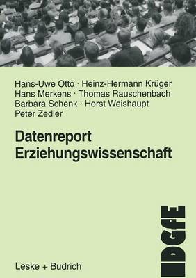 Datenreport Erziehungswissenschaft by Hans-Uwe Otto image