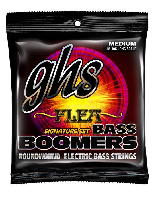 GHS Flea Signature Medium 45-105 Bass Boomers - Electric Bass Strings image