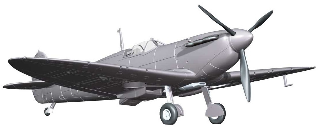 1:72 Supermarine Spitfire Mk.VA - Model Kit image