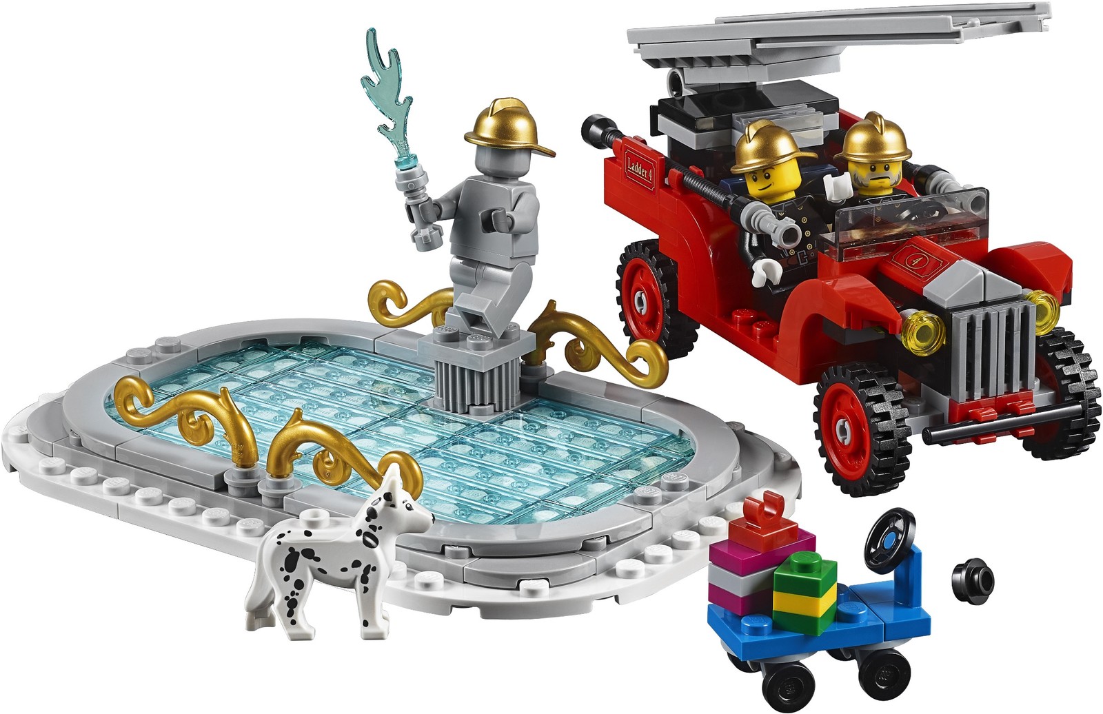 LEGO Creator: Winter Village Fire Station (10263) image