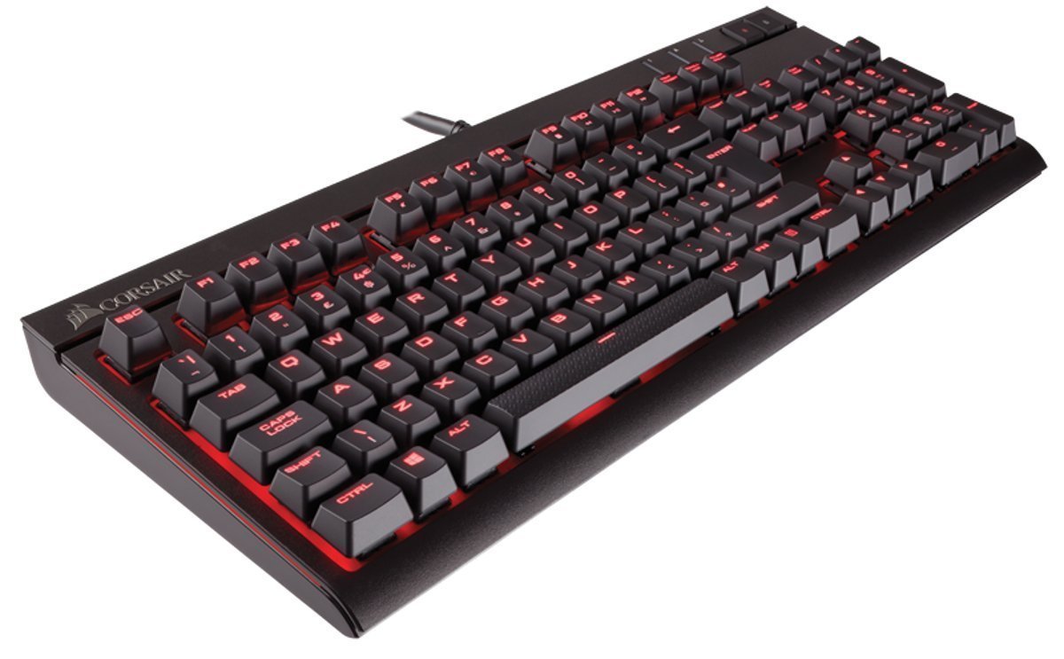 Corsair STRAFE Mechanical Gaming Keyboard (Cherry MX Blue) for PC image