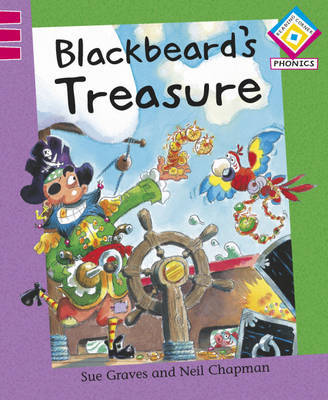 Reading Corner Phonics: Blackbeard's Treasure on Hardback by Sue Graves